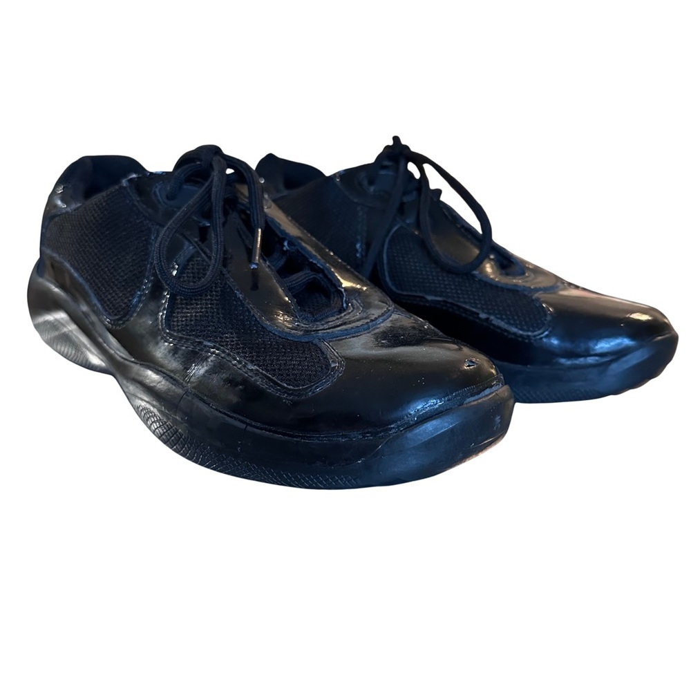 Prada America's Cup biker fabric sneakers